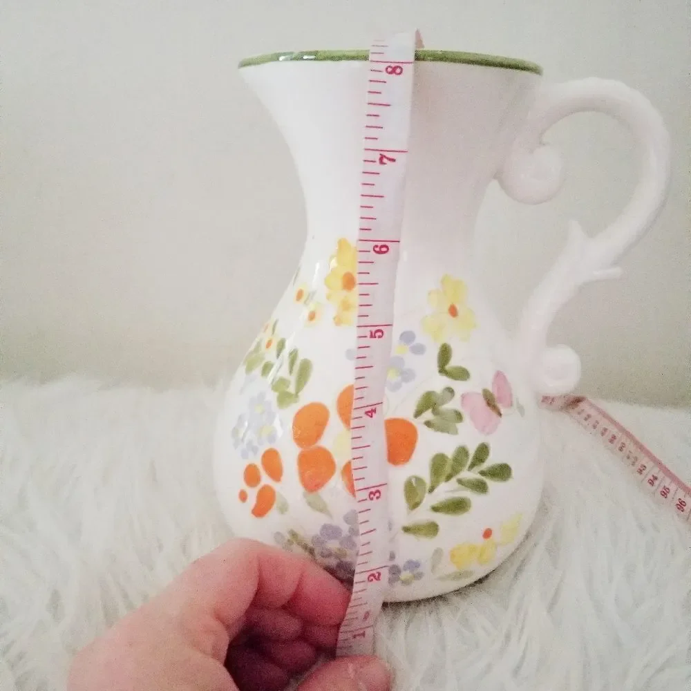 Weiss handpainted pitcher from Brazil